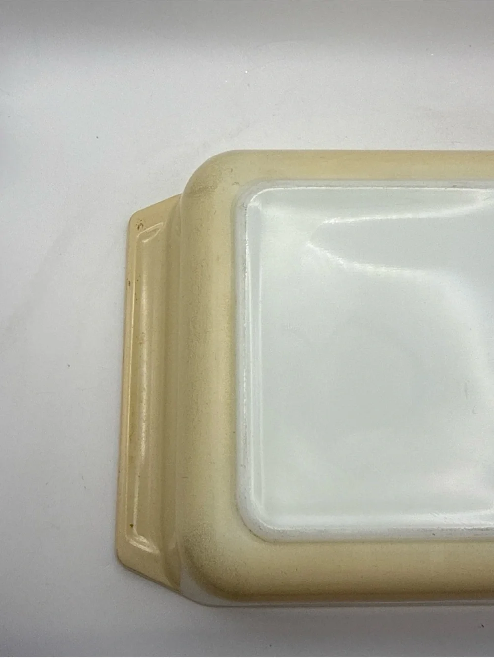 Pyrex Gold Acorn 2 Quart 575-B  Rectangular Casserole No lid Grandmacore Cottage